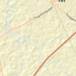 Vara Street Map