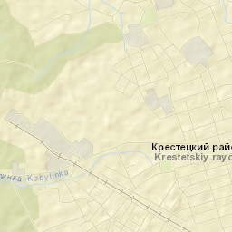 Krestetskiy Rayon Street Map