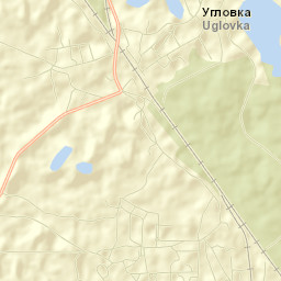 Uglovka Street Map
