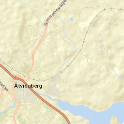 Åtvidaberg Street Map