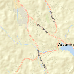 Valdemarsvik Street Map