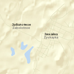 Zyukayka Street Map