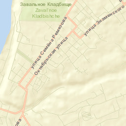 Tobol’sk Street Map