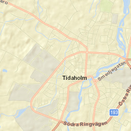 Tidaholm Street Map