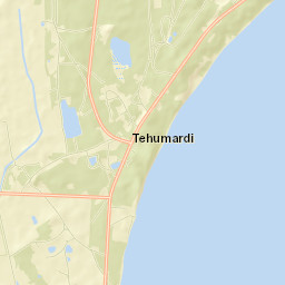 Tehumardi Street Map