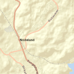 Nodeland Street Map