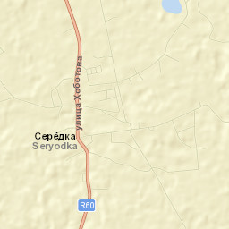 Serëdka Street Map