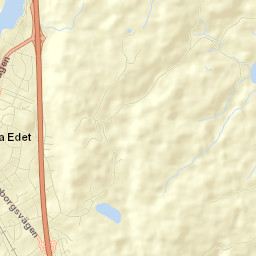 Lilla Edet Street Map