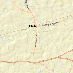 Floby Street Map