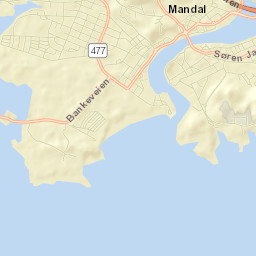 Mandal Street Map