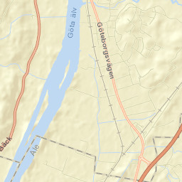 Lödöse Street Map