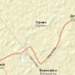 Berezayka Street Map