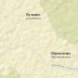 Nekouzskiy Rayon Street Map