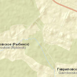 Rybinskiy Rayon Street Map