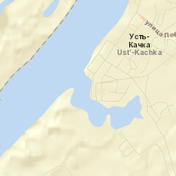 Ust’-Kachka Street Map
