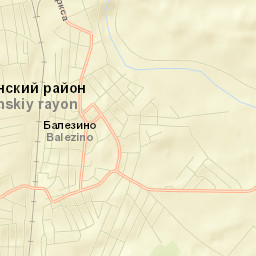 Balezino Street Map