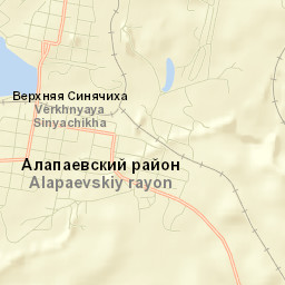 Verkhnyaya Sinyachikha Street Map