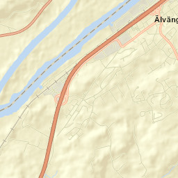 Älvängen Street Map