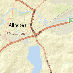 Alingsås Street Map