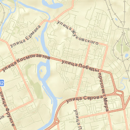 Nizhny Tagil Street Map