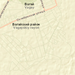 Vagay Street Map