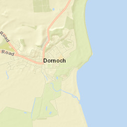 Dornoch Street Map