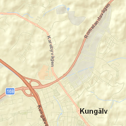 Kungälv Street Map