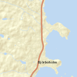 Björboholm Street Map