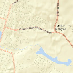 Ochër Street Map