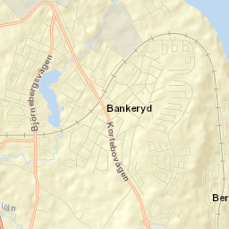 Bankeryd Street Map