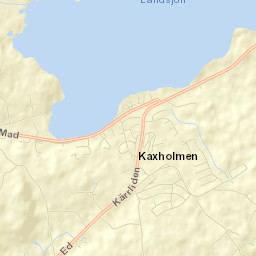 Kaxholmen Street Map