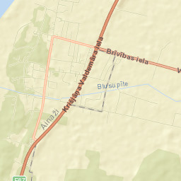 Ainaži Street Map
