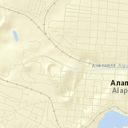 Alapayevsk Street Map