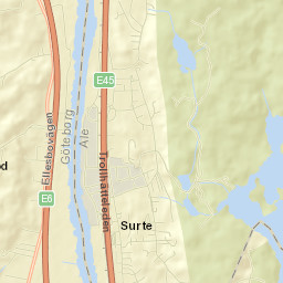 Surte Street Map