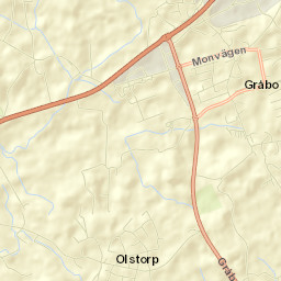 Gråbo Street Map