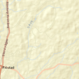 Fristad Street Map
