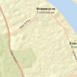 Konstantinovskiy Street Map