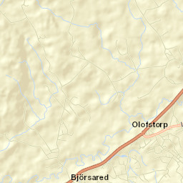 Olofstorp Street Map