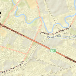 Pskov Street Map