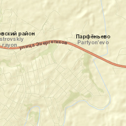Ostrovskoye Street Map