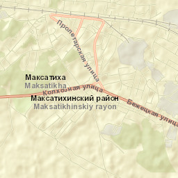 Maksatikha Street Map