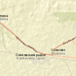 Sonkovo Street Map