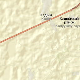 Kadyy Street Map