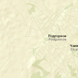 Podgornoye Street Map