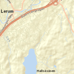 Lerum Street Map