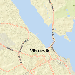 Västervik Street Map