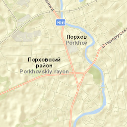 Porkhov Street Map