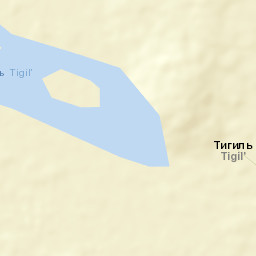 Tigil’ Street Map