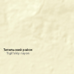 Tigil’skiy Rayon Street Map