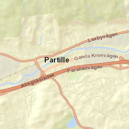 Partille Street Map